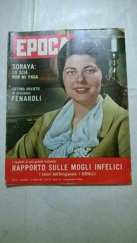 Epoca 541 61 soraya - 541, 12/02/61