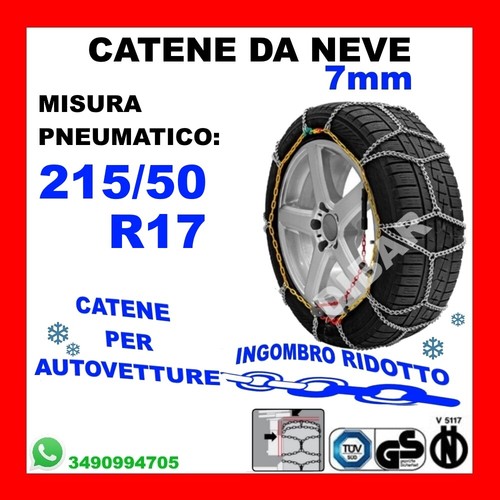 Catene neve auto omologate - catene,