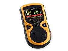 GIMA SATURIMETRO Oxy-100 Pulsoximetro da Dito, Portatile, Rileva Saturazione, Ba