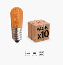 10 PEZZI LAMPADINA LED E14 14V