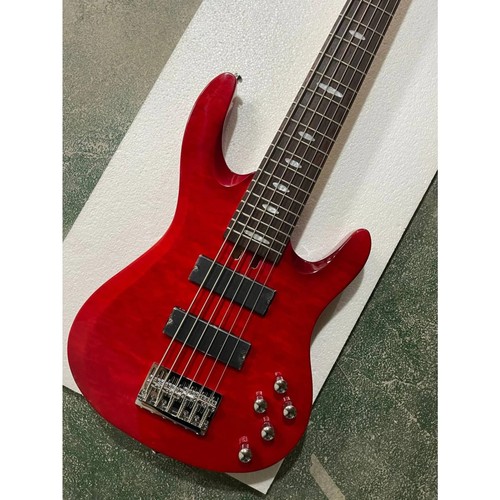 Basso elettrico corde rosso - elettrico,