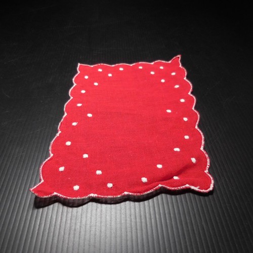 Tovaglietta tovagliolo rosso - tovaglietta,