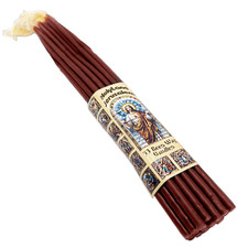 33 pezzi candele da chiesa in