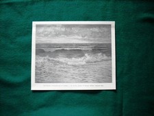 Venezia 1895, Esposizione internazionale - Il Mare, quadro di Giorgio Belloni