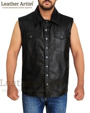 Giubbotto pelle moto uomo