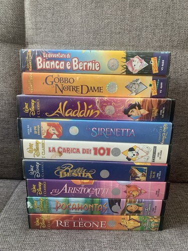 Vhs disney originali - vhs,