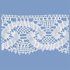 MERLETTO COTONE 82 MM BIANCO