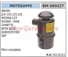 Filtro aria supporto motore