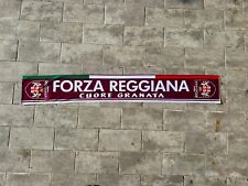 FORZA REGGIANA CUORE GRANATA REGIA PASSIONE Sciarpa Calcio Scarf VINTAGE