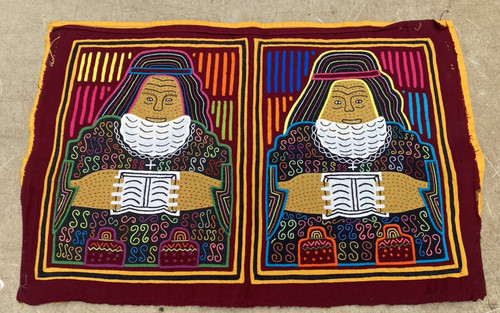 Vintage mola art set kuna - mola,