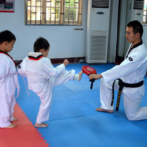 Taekwondo kick training - taekwondo-kick,