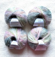 4 palline x 25 g filato mohair