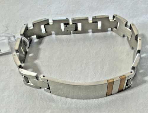 Bracciale uomo acciaio inox - bracciale,