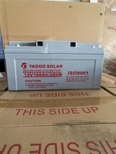 batteria  100Ah 12volt per kit fotovoltaico pannello solare camper accumulo