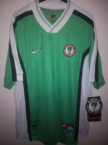 Nigeria 1998 bnwt camiseta - wc,