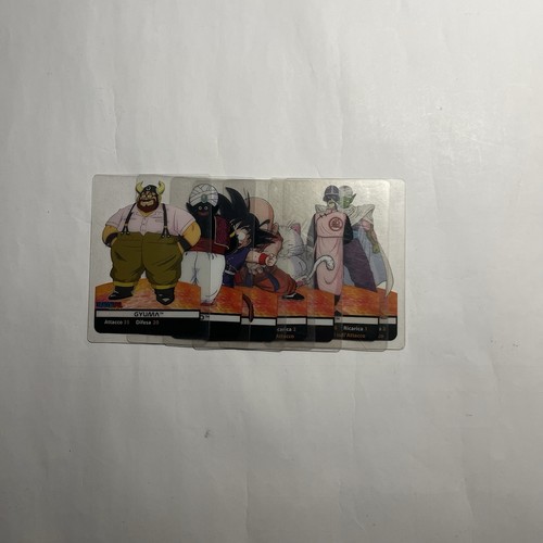 Lotto lamincards dragon ball - lamincards,