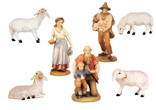 Bachlechner presepe pastore - bachlechner,