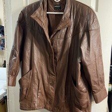 Giacca donna vintage PELLE New