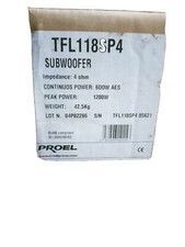 Subwoofer PROEL TFL 118 SP4