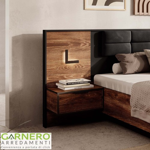 Set comodini con maniglia