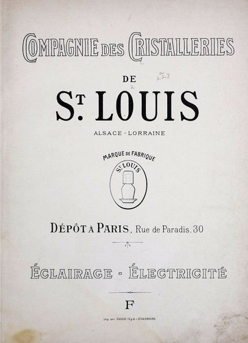 Cristal saint louis catalogue - cristal,