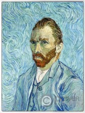 AUTORITRATTO Van Gogh Moneta Argento 10000 Franchi Ciad 2024