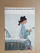 Ford Taunus 12 M depliant del