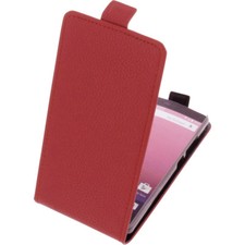 Custodia per Vernee Thor E Cellulare Modello Flip Protettiva Case Rosso