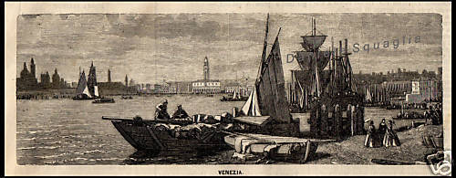 Venezia veneto canale barche - veneto,