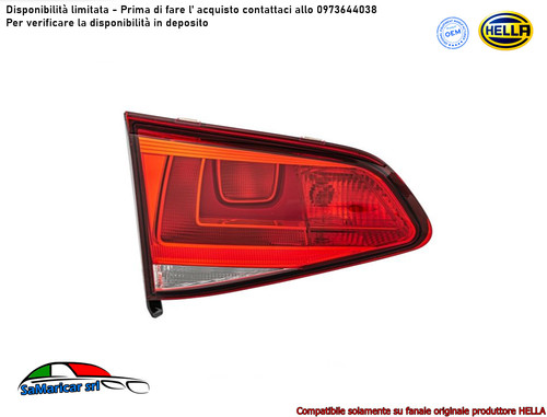 Fanale posteriore sinistro - fanale,