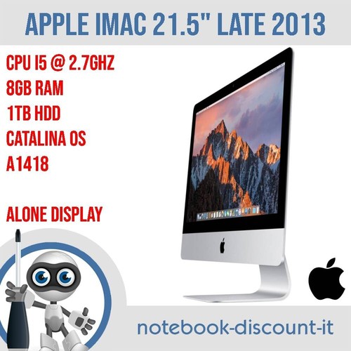 Apple imac 2013 - slim, cpu