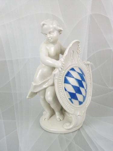 Figurina nymphenburg putto - nymphenburg, "putto