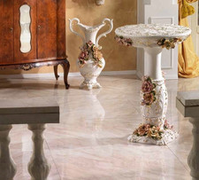 Baroque Round Table Ceramic