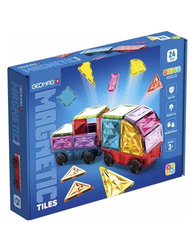 Geomag magnetic tiles gems - geomag,