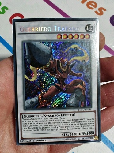Guerriero trapano oh - guerriero, yu-gi-oh