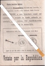 Partito Socialista-Referendum Repubblica-Assemblea Costituente ( V 19 )