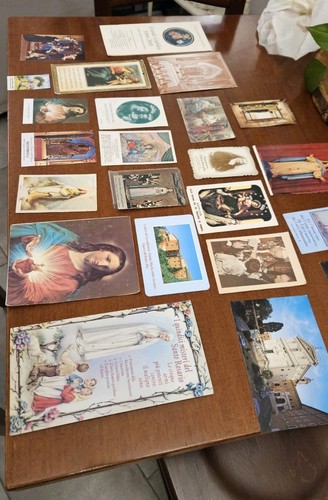 Lotto cartoline santini - cartoline,