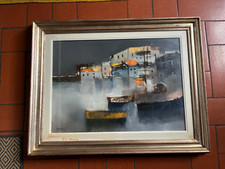 Lido Bettarini olio su tela 70X50 - Marina di Sorrento - 1975