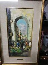 Dipinto Antico pasquale esposito napoli venezia