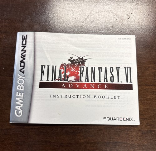 Final fantasy advance - vi, 6