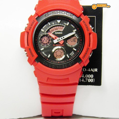 Casio shock 591 rosso - g,