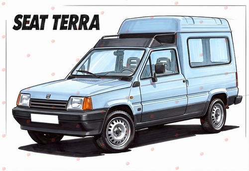 Seat terra van - van, cuadro