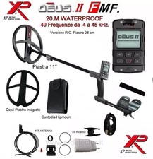 XP DEUS 2 R.C. METAL DETECTOR DEUS II PIASTRA 11"+RADIOCOMANDO PROMO