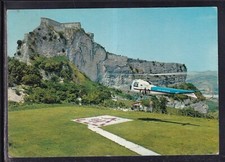 Cartolina San Leo Lato Nord ed Eliporto ELICOTTERO HH1205