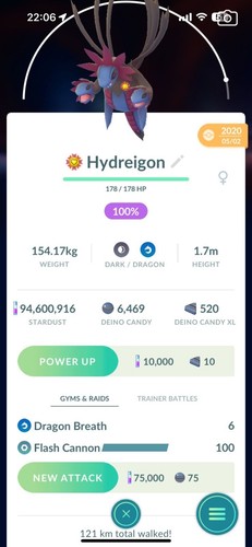 Hydreigon high cp - |, stesso