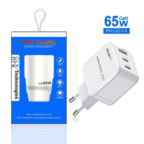 Caricabatteria rapido usb - 65, w