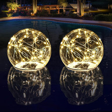 Luces flotantes piscina