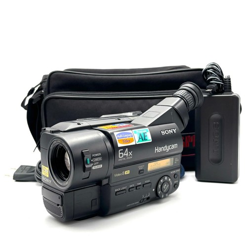 Videocamera analogica sony - videocamera,