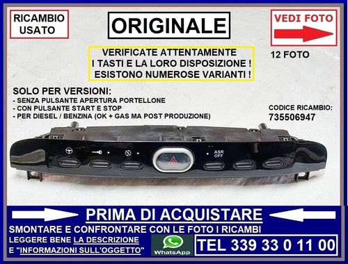 Plancia pulsantiera tasti - pulsantiera,