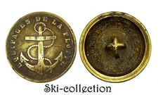 Bottoni Equipaggio Da La Flotte. Marina Francese, Napoleone III° . 1858. 23 MM